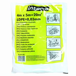 Folia pentru protecție 4*5m 30µm