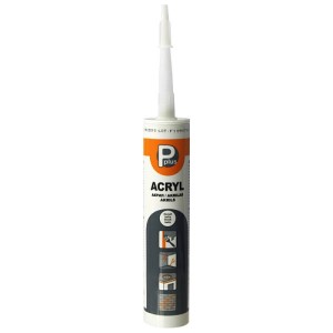 Ermetic PPlus Acryl, alb 280 ml