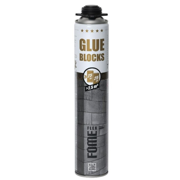 Adeziv-spumă pentru zidărie Fome Flex Glue Blocks 750ml