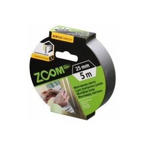 Bandă dublu adezivă din spumă Zoom 25mm х 5m