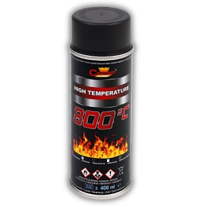 Email spray termorezistent Champion Termo, negru 400ml
