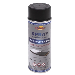Grund spray Champion, negru (RAL 9011), 400ml