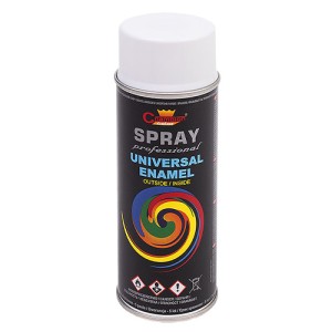 Email spray universal Champion, alb lucios (RAL 9003), 400ml