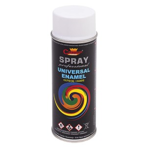 Email spray universal Champion, alb mat (RAL 9003), 400ml