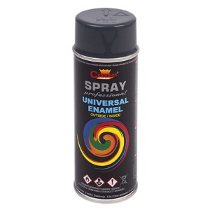 Email spray universal Champion, sur (RAL 7024), 400ml 