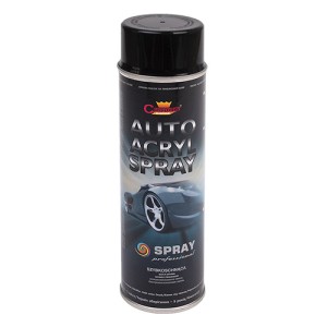 Email spray Champion Auto Acryl, negru lucios 500ml
