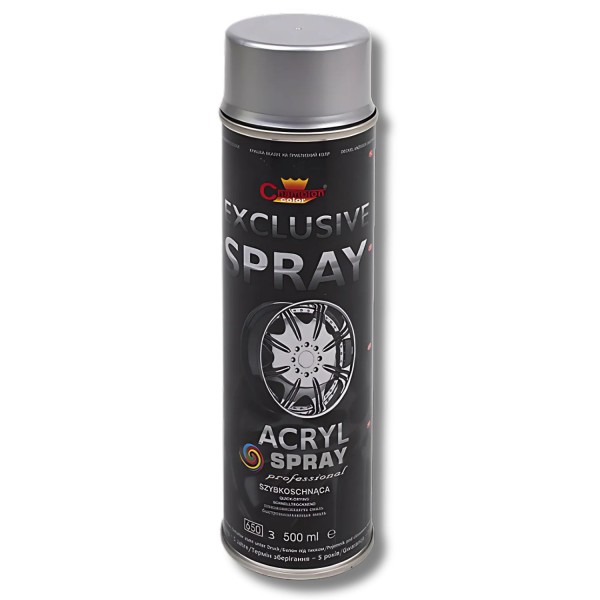 Email spray Champion Auto Acryl Exclusive Spray, argint 500ml