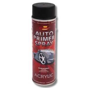 Grund spray Champion Auto Acryl, negru mat, 500ml