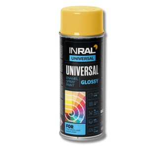 Email spray Inral Universal, galben-deschis (RAL 1003), 400ml