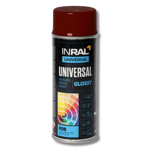Email spray Inral Universal, vișiniu (RAL 3004), 400ml