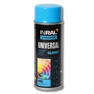 Email spray Inral Universal, albastru-deschis (RAL 5012), 400ml