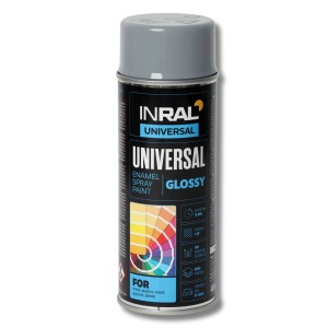 Email spray Inral Universal, sur-deschis (RAL 7046), 400ml