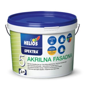 Vopsea pentru fațadă Helios Spektra Standard 5, 10L