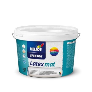 Vopsea latex mat pentru interior Spektra Latex Baza 1 (albă), 1L
