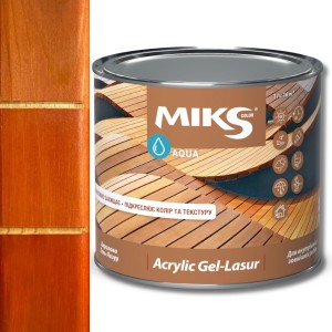 Gel-lazur acrilic Мiks Color, tec 2,5l