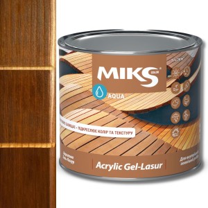 Gel-lazur acrilic Мiks Color, palisandru 0,8l
