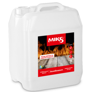 Soluție bio-ignifugă pentru lemn Мiks Color, 10L