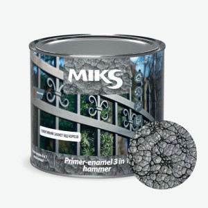 Grund-email 3 în 1 hammer Мiks Color, sur 2kg