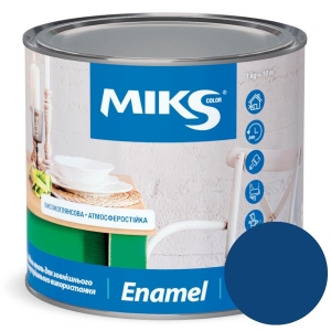 Email alchidic Miks Color, albastru 2,8kg (v.v. 2,3kg)