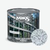 Grund-email 3 în 1 hammer Мiks Color, argintiu 2kg