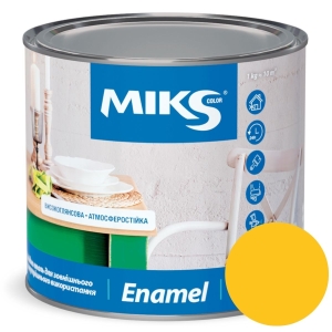 Email alchidic Miks Color, galben 2,8kg (v.v. 2,3kg)
