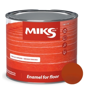 Email pentru podea Miks Color, galben-cafeniu 2,8kg