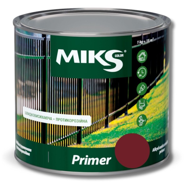 Grund anticoroziune Мiks Color, roșu-cafeniu 2,8kg (v.v. 2,5kg)