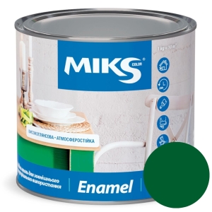 Email alchidic Мiks Color, verde 2,8kg (v.v. 2,3kg)