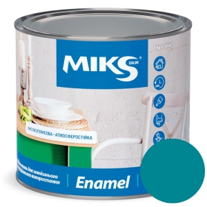 Email alchidic Мiks Color, turcoaz 2,8kg (v.v.2.3kg)