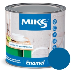 Email alchidic Мiks Color, albastru-aprins 2,8kg