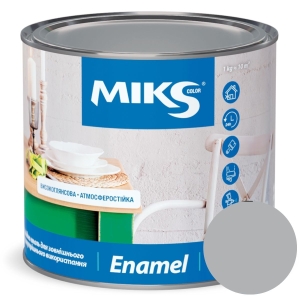 Email alchidic Мiks Color, argintiu 2.5kg (v.v. 1.8kg)