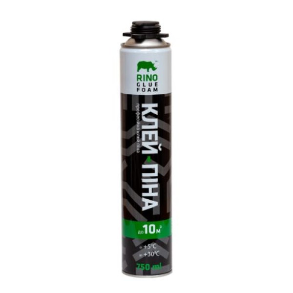 Adeziv-spumă PU Rino pistol 750ml (900gr)