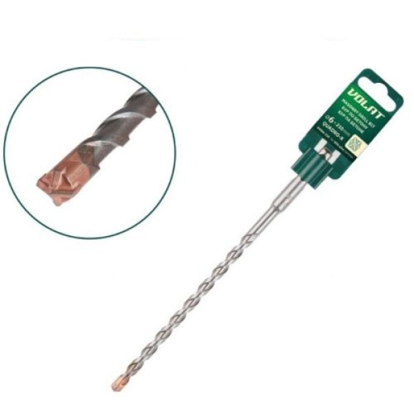 Burghiu 6х150х210mm SDS-plus QUADRO-X Volat