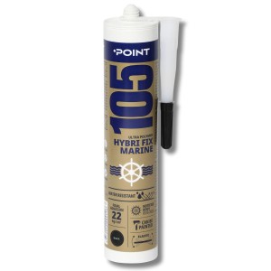 Adeziv-etanșant Point 105 Hybri Fix Marine, negru 290ml