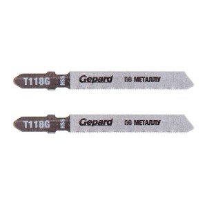 Lame pentru fierăstrău electric pe metal (50mm/32tpi/HSS/T118G/2 buc.) Gepard