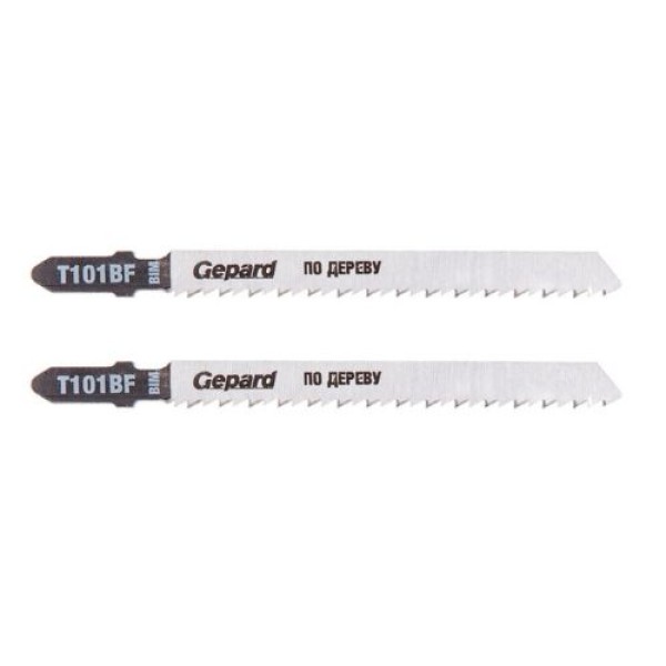 Lame pentru fierăstrău electric pe lemn (75mm/10tpi/BIM/T101BF/2 buc.) Gepard
